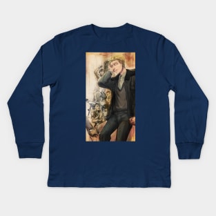 BBC Sherlock-John Kids Long Sleeve T-Shirt